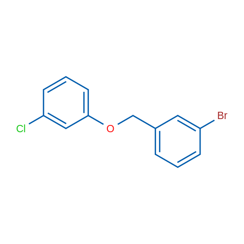 1-Bromo-3-((3-chlorophenoxy)methyl)benzene 1g