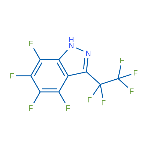 4,5,6,7-Tetrafluoro-3-(perfluoroethyl)-1H-indazole 1g
