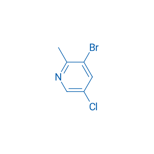 3-Bromo-5-chloro-2-methylpyridine 250mg
