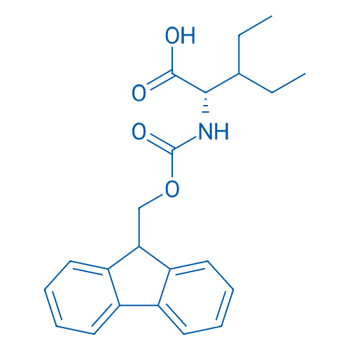 (S)-Fmoc-2-amino-3-ethyl-pentanoic acid 100mg
