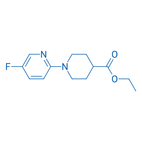 Ethyl1-(5-fluoropyridin-2-yl)piperidine-4-carboxylate 100mg