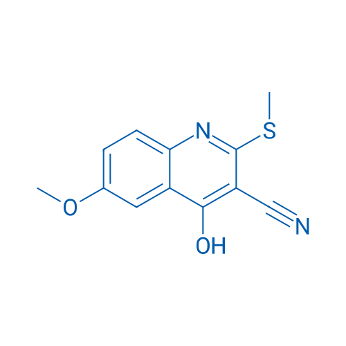 4-Hydroxy-6-methoxy-2-(methylthio)quinoline-3-carbonitrile 100mg