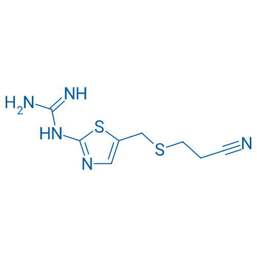 1-(5-(((2-Cyanoethyl)thio)methyl)thiazol-2-yl)guanidine 5g