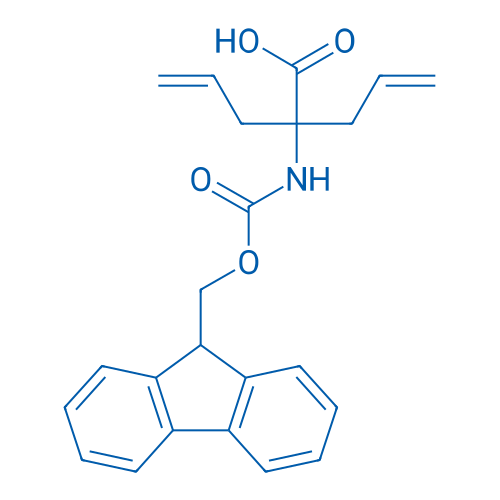 N-Fmoc-2-amino-2-(2-propenyl)-4-Pentenoic acid 100mg