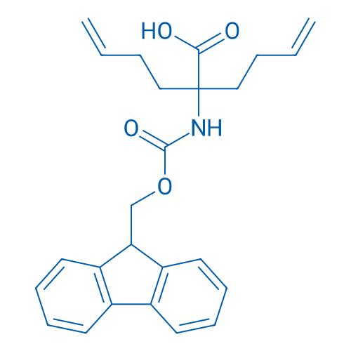 2-((((9H-Fluoren-9-yl)methoxy)carbonyl)amino)-2-(but-3-en-1-yl)hex-5-enoic acid 100mg