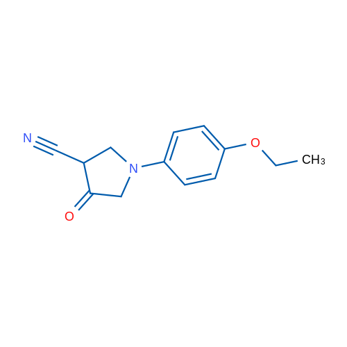 1-(4-Ethoxyphenyl)-4-oxopyrrolidine-3-carbonitrile 1g