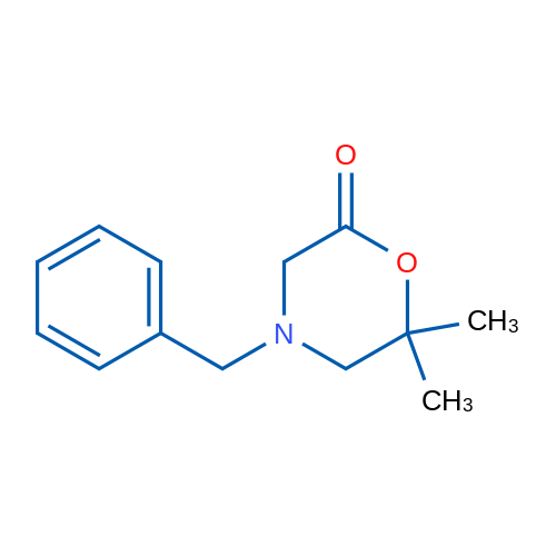 4-Benzyl-6,6-dimethylmorpholin-2-one 1g