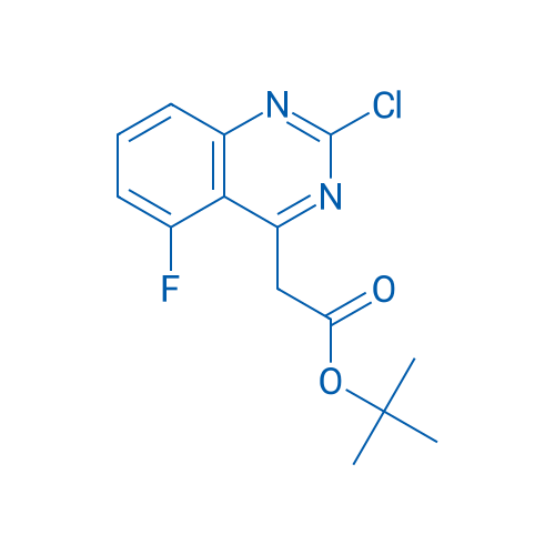 tert-Butyl 2-(2-chloro-5-fluoroquinazolin-4-yl)acetate 5g