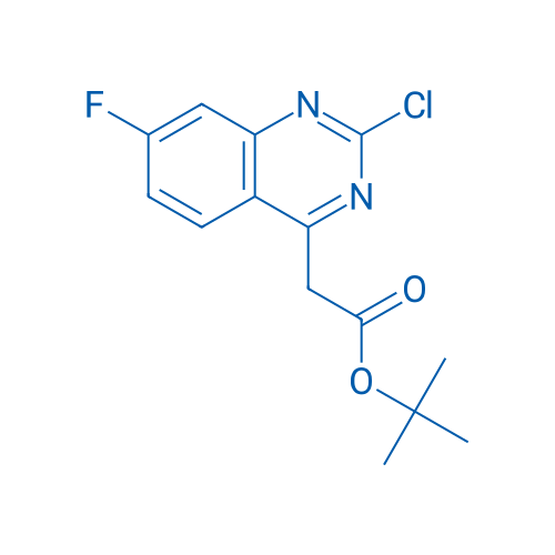 tert-Butyl 2-(2-chloro-7-fluoroquinazolin-4-yl)acetate 5g