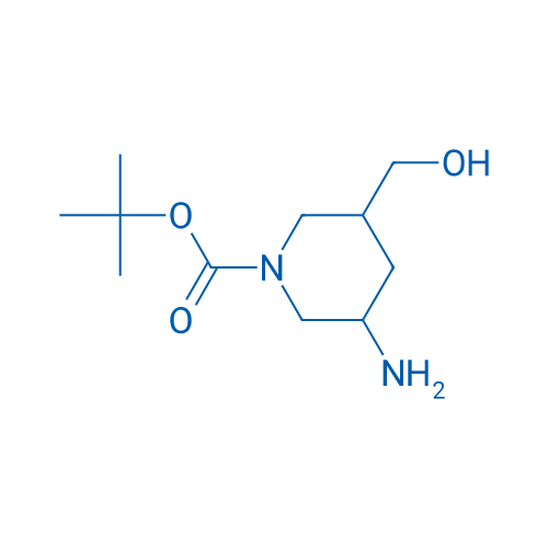 tert-Butyl 3-amino-5-(hydroxymethyl)piperidine-1-carboxylate 5g
