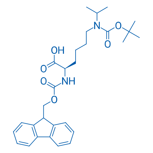 Fmoc-D-Lys(Ipr,Boc)-OH 250mg