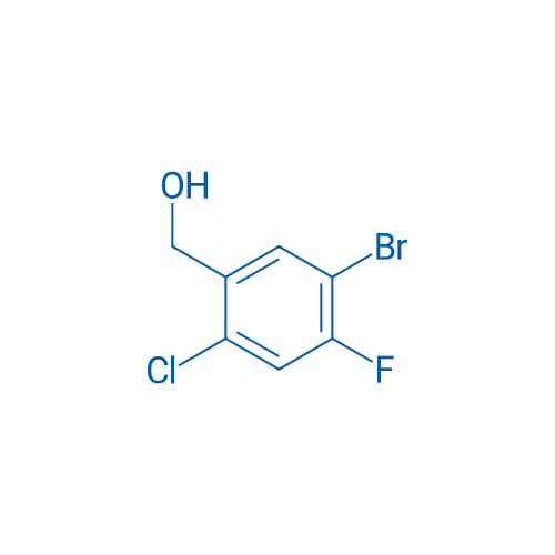 (5-Bromo-2-chloro-4-fluorophenyl)methanol 250mg