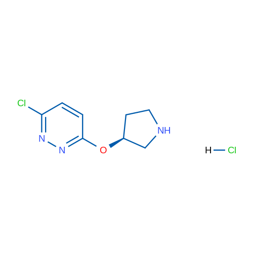 (S)-3-Chloro-6-(pyrrolidin-3-yloxy)pyridazine hydrochloride 1g