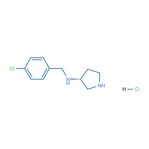 (R)-N-(4-Chlorobenzyl)pyrrolidin-3-amine hydrochloride 1g
