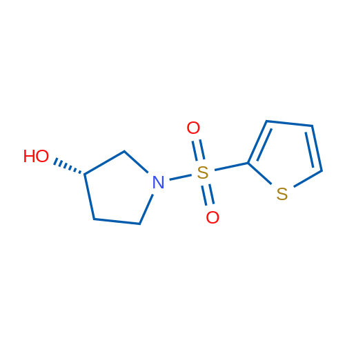 (S)-1-(Thiophen-2-ylsulfonyl)pyrrolidin-3-ol 1g