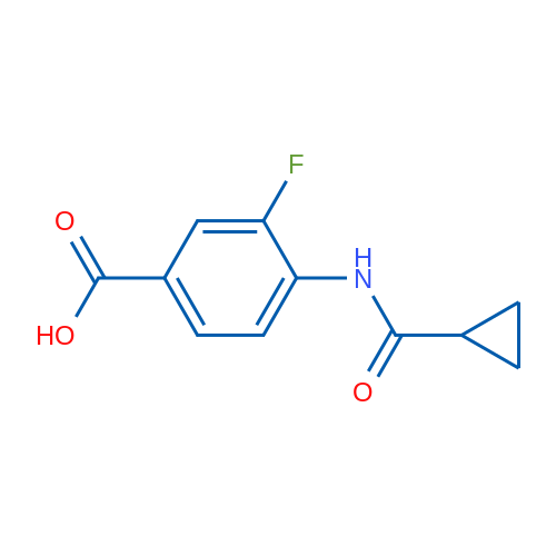 4-(Cyclopropanecarboxamido)-3-fluorobenzoic acid 5g