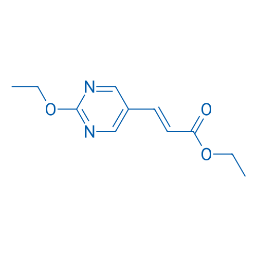 (E)-ethyl 3-(2-ethoxypyrimidin-5-yl)acrylate 1g