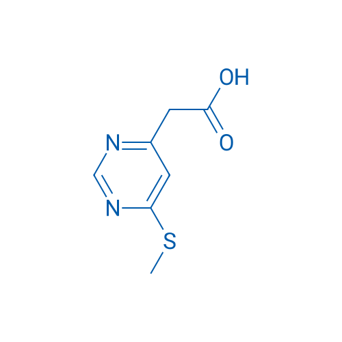2-(6-(Methylthio)pyrimidin-4-yl)acetic acid 1g