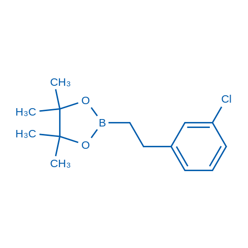 2-(3-Chlorophenethyl)-4,4,5,5-tetramethyl-1,3,2-dioxaborolane 1g