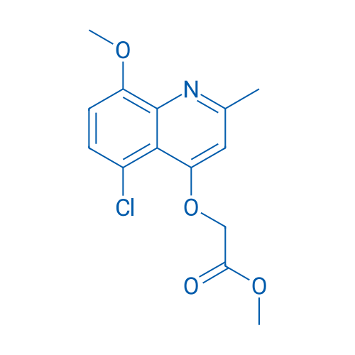 Methyl 2-((5-chloro-8-methoxy-2-methylquinolin-4-yl)oxy)acetate 1g