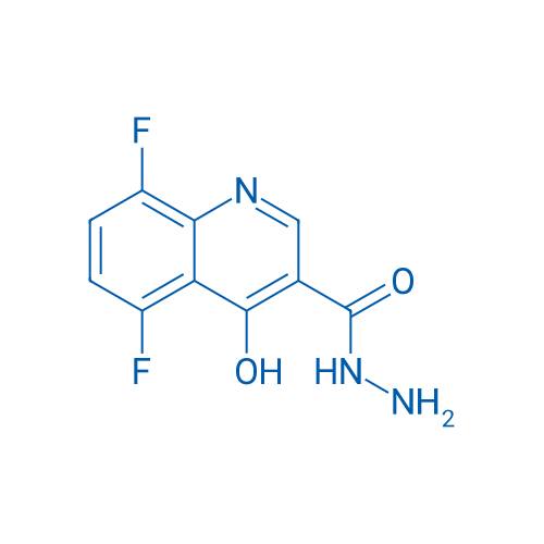 5,8-Difluoro-4-hydroxyquinoline-3-carbohydrazide 1g