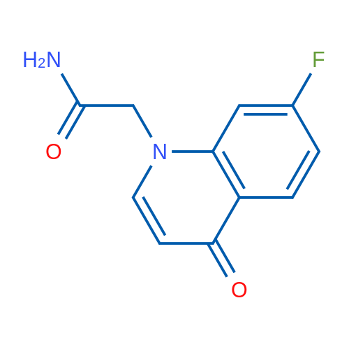 2-(7-Fluoro-4-oxoquinolin-1(4H)-yl)acetamide 1g