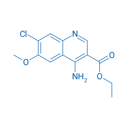 Ethyl 4-amino-7-chloro-6-methoxyquinoline-3-carboxylate 1g