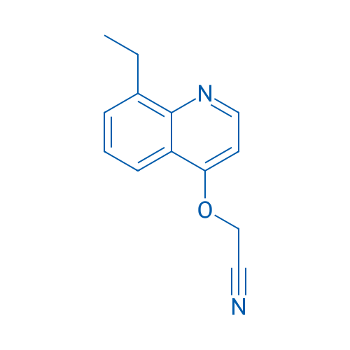 2-((8-Ethylquinolin-4-yl)oxy)acetonitrile 1g