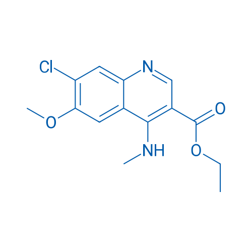 Ethyl 7-chloro-6-methoxy-4-(methylamino)quinoline-3-carboxylate 1g