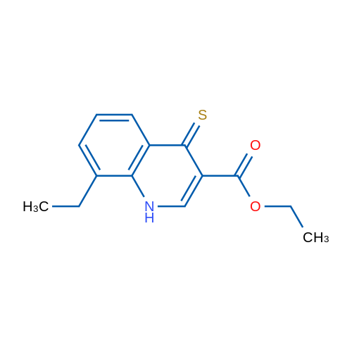 Ethyl 8-ethyl-4-thioxo-1,4-dihydroquinoline-3-carboxylate 1g