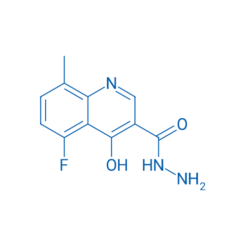 5-Fluoro-4-hydroxy-8-methylquinoline-3-carbohydrazide 1g