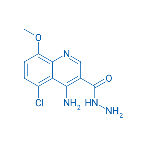 4-Amino-5-chloro-8-methoxyquinoline-3-carbohydrazide 1g