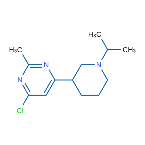 4-Chloro-6-(1-isopropylpiperidin-3-yl)-2-methylpyrimidine 1g