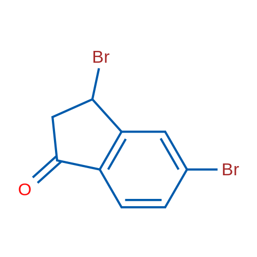 3,5-Dibromo-2,3-dihydro-1H-inden-1-one 1g