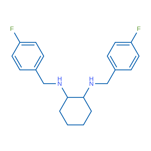 N1,N2-Bis(4-fluorobenzyl)cyclohexane-1,2-diamine 1g