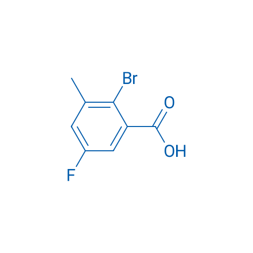 2-Bromo-5-fluoro-3-methylbenzoic acid 100mg