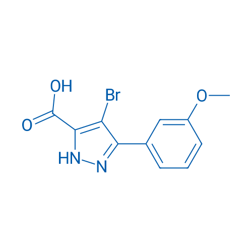 4-Bromo-3-(3-methoxyphenyl)-1h-pyrazole-5-carboxylic acid 1g