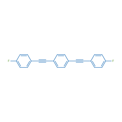1,4-Bis((4-fluorophenyl)ethynyl)benzene 1g
