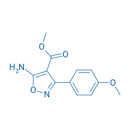 Methyl 5-amino-3-(4-methoxyphenyl)isoxazole-4-carboxylate 5g