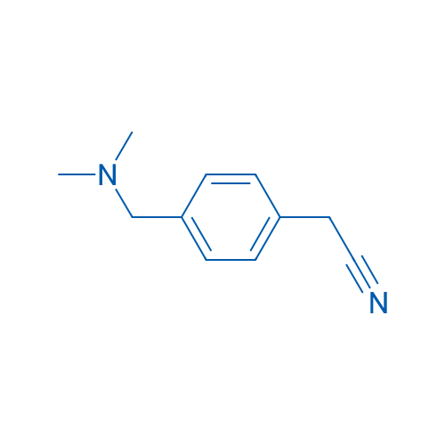 2-(4-((Dimethylamino)methyl)phenyl)acetonitrile 5g