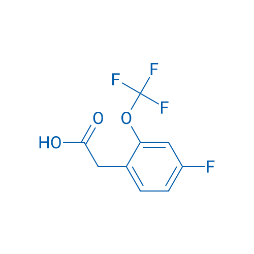 2-(4-Fluoro-2-(trifluoromethoxy)phenyl)acetic acid 100mg
