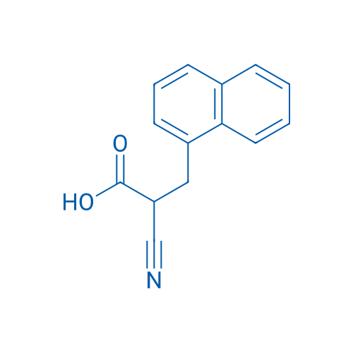 2-Cyano-3-(naphthalen-1-yl)propanoic acid 5g