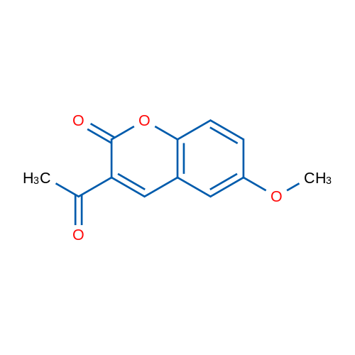 3-Acetyl-6-methoxy-2H-chromen-2-one 1g