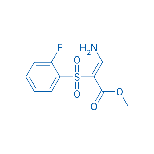 Methyl (2Z)-3-amino-2-(2-fluorobenzenesulfonyl)prop-2-enoate 1g
