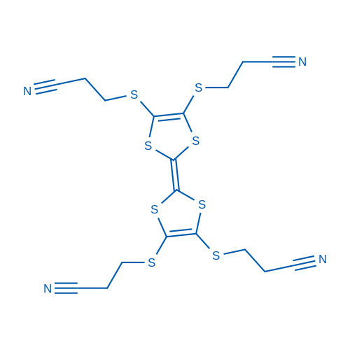 2,3,6,7-TEtrakis(2-cyanoethylthio)tetrathiafulvalene 100mg