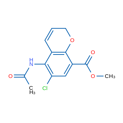 Methyl 5-acetamido-6-chloro-2H-chromene-8-carboxylate 1g