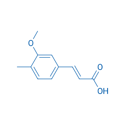 (E)-3-(3-Methoxy-4-methylphenyl)acrylic acid 250mg