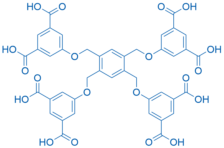 5,5',5'',5'''-((Benzene-1,2,4,5-tetrayltetrakis(methylene))tetrakis(oxy))tetraisophthalic acid 250mg