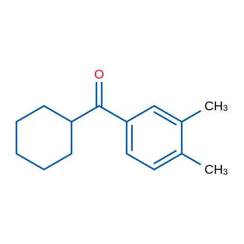 Cyclohexyl 3,4-dimethylphenyl ketone 1g