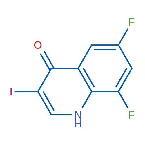 6,8-Difluoro-3-iodoquinolin-4(1H)-one 1g